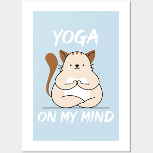 Yoga on My Mind Posters and Art
